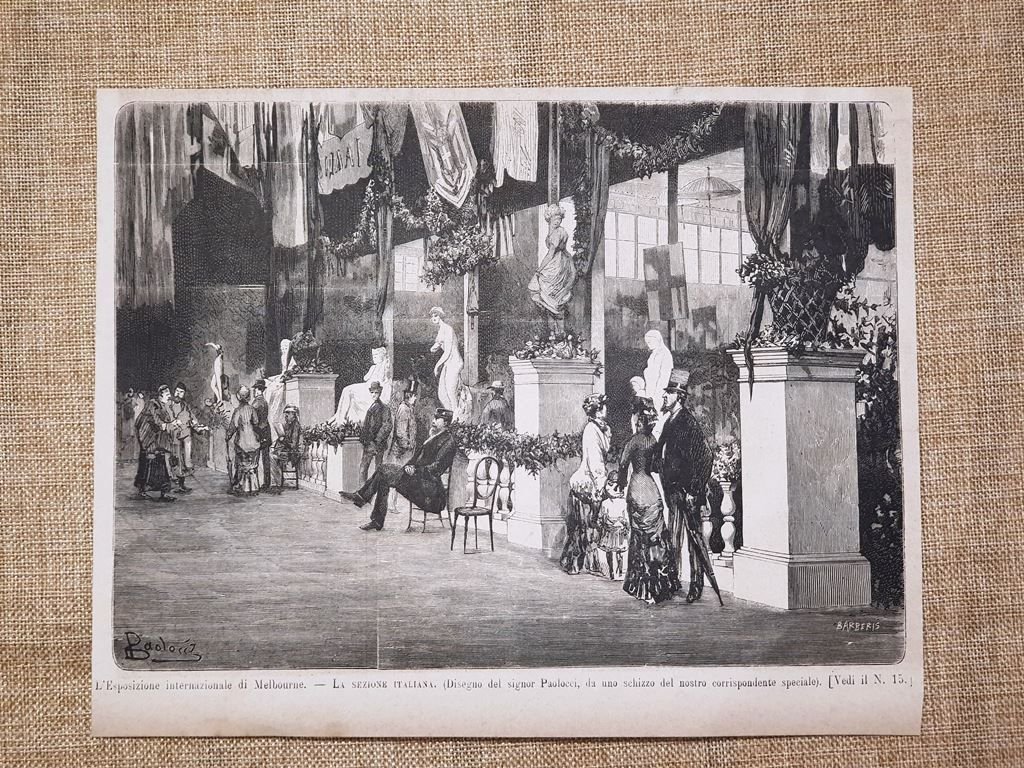 L'esposizione internazionale di Melbourne nel 1881 Sezione italiana Australia