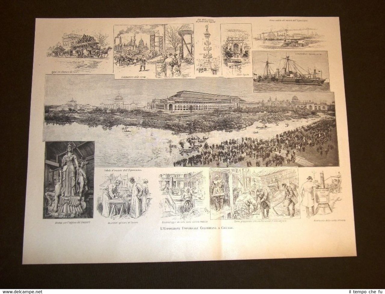 L'Esposizione Universale Colombiana di Chicago del 1893 Vedute