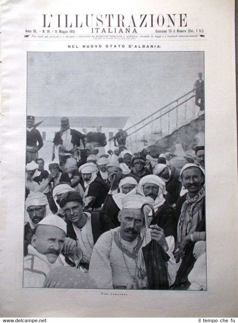 L'illustrazione Italiana del 11 Maggio 1913 Oasi Ghadames Scuola Infermiere …