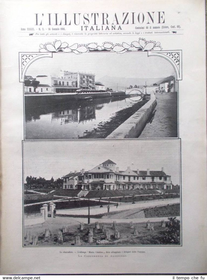 L'Illustrazione Italiana del 14 Gennaio 1906 Rivoluzione in Russia Galles …