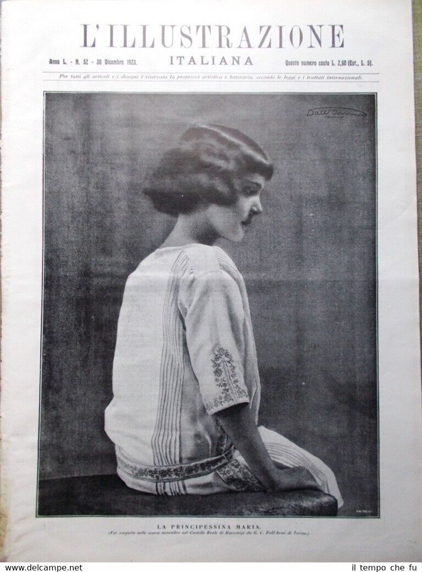 L'Illustrazione Italiana del 30 Dicembre 1923 Cartagine Pisa Assisi Mariani … | Immagine principale