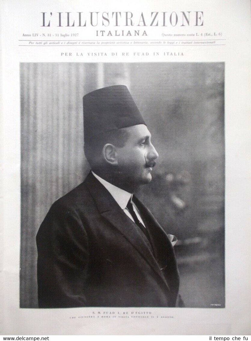 L'Illustrazione Italiana del 31 Luglio 1927 Serao De Roberto Assisi …