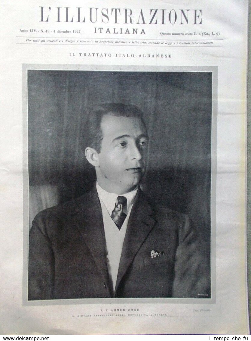 L'Illustrazione Italiana del 4 Dicembre 1927 Mostra di Brera Augustus …