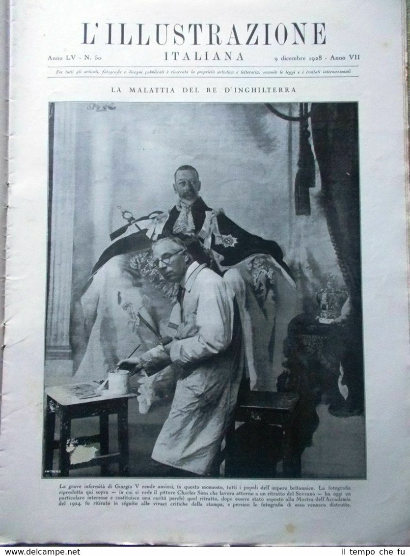 L'Illustrazione Italiana del 9 Dicembre 1928 Sigrid Undset Giorgio Tuscolo …