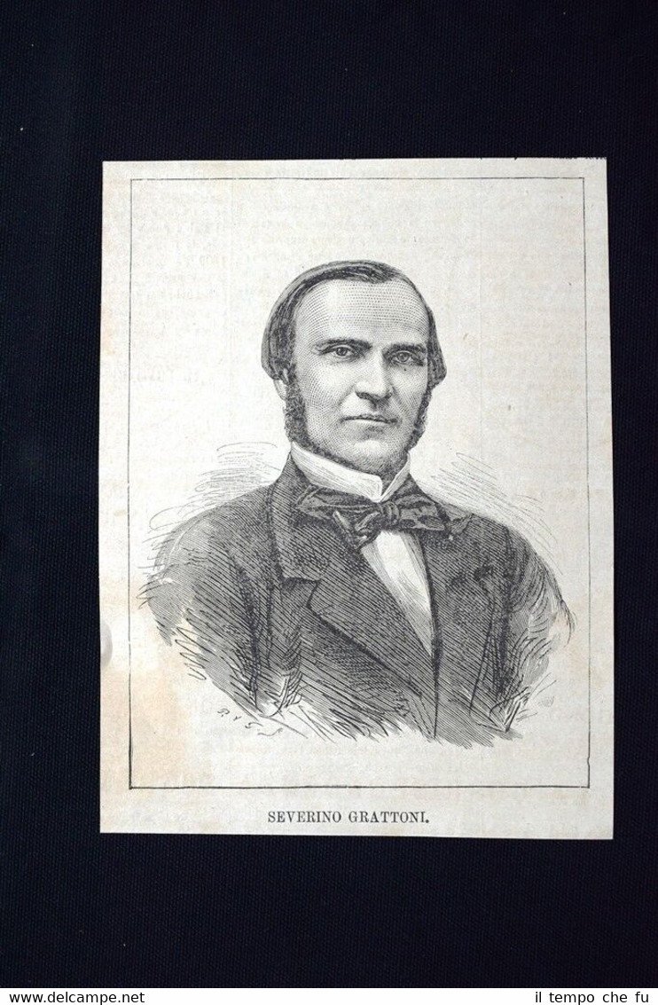 L'ingegnere italiano Severino Grattoni, Traforo del Frejus Incisione del 1871 | Immagine principale