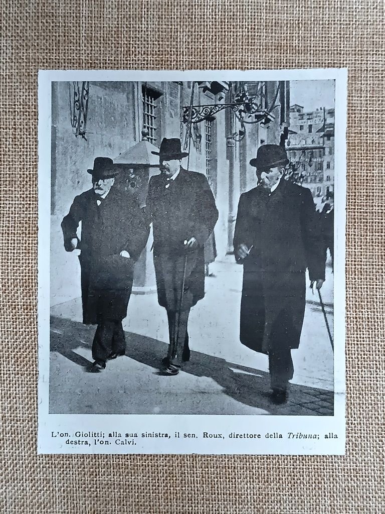 L'On. G. Giolitti, il Sen. L. Roux e l'On. G. … | Immagine principale