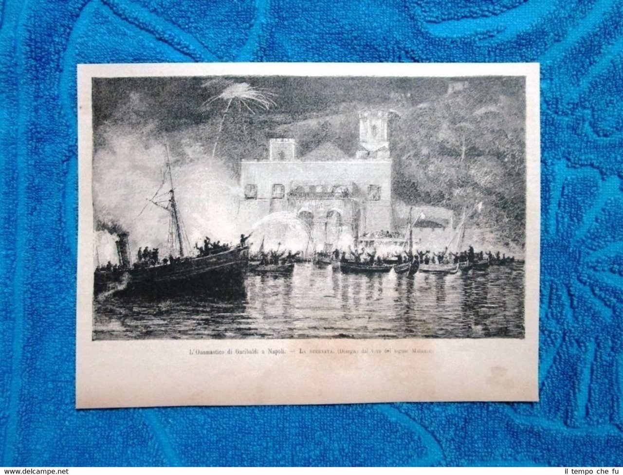 L'onomastico di Garibaldi a Napoli - La Serenata