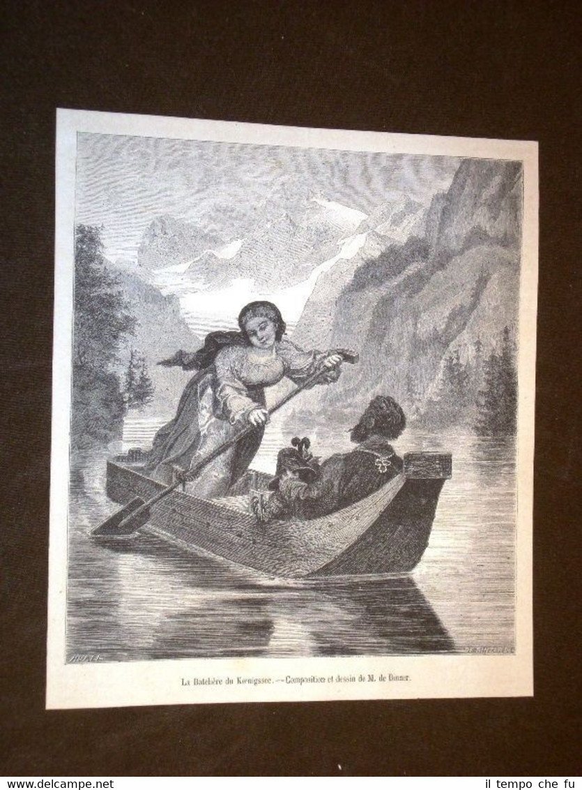 La Batelière du Koenigssee La Battelliera di Koenigssee