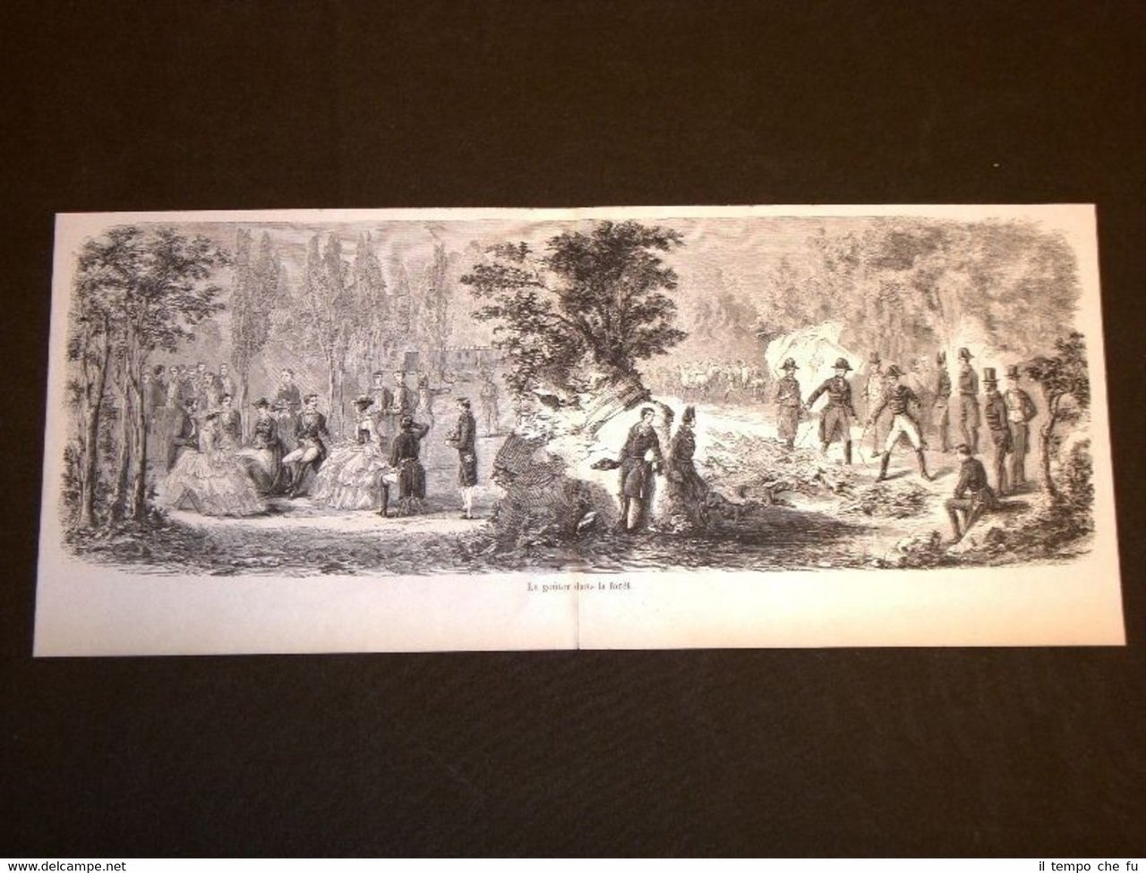 La Caccia in Francia nel 1858 Le gouter dans la …