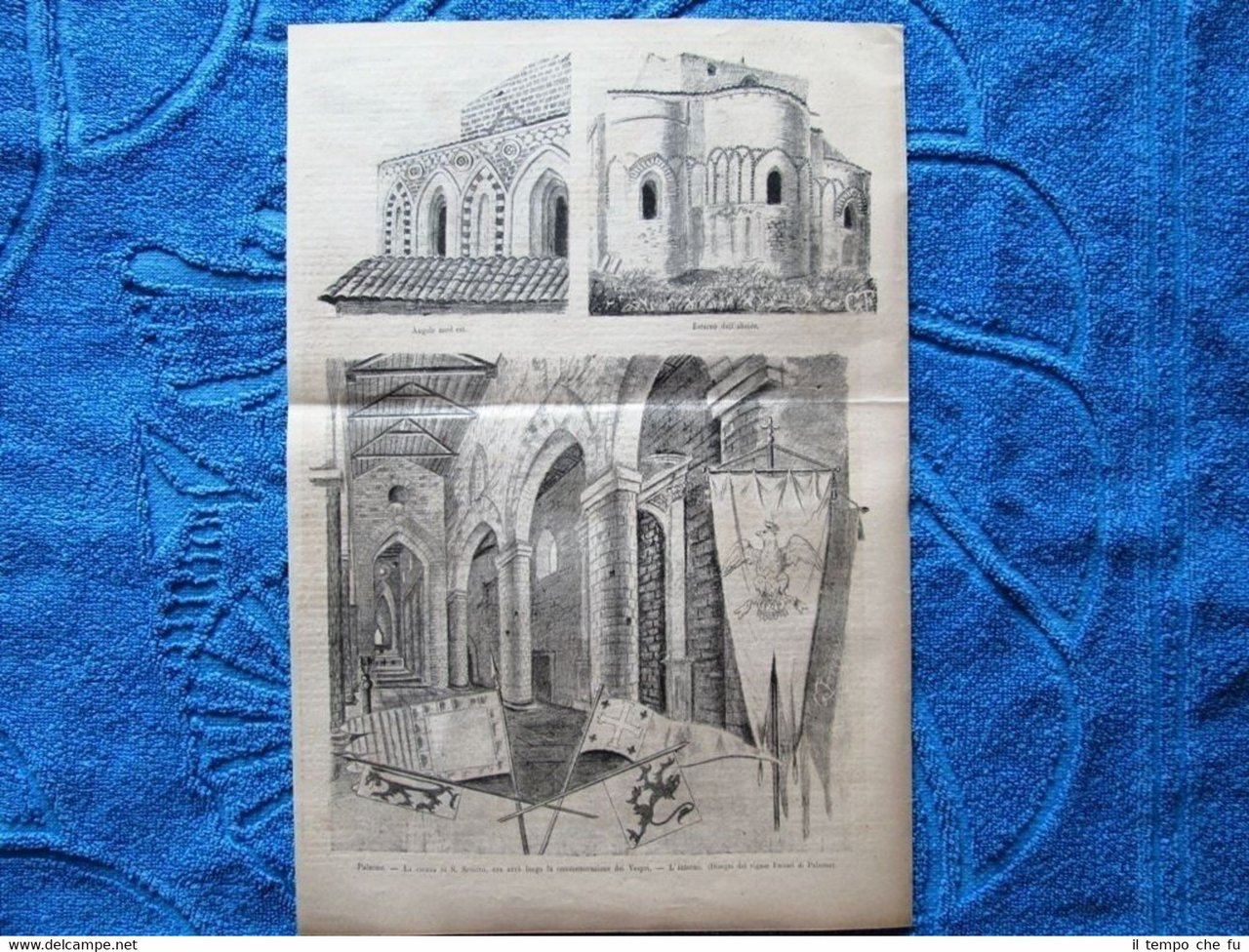 La Chiesa di S.Spirito a Palermo nel 1882: L'interno - …