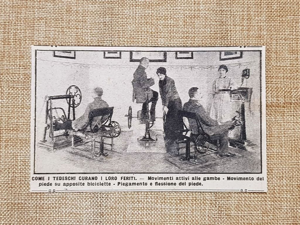 La cura dei soldati feriti in Germania nel 1915 WW1 …