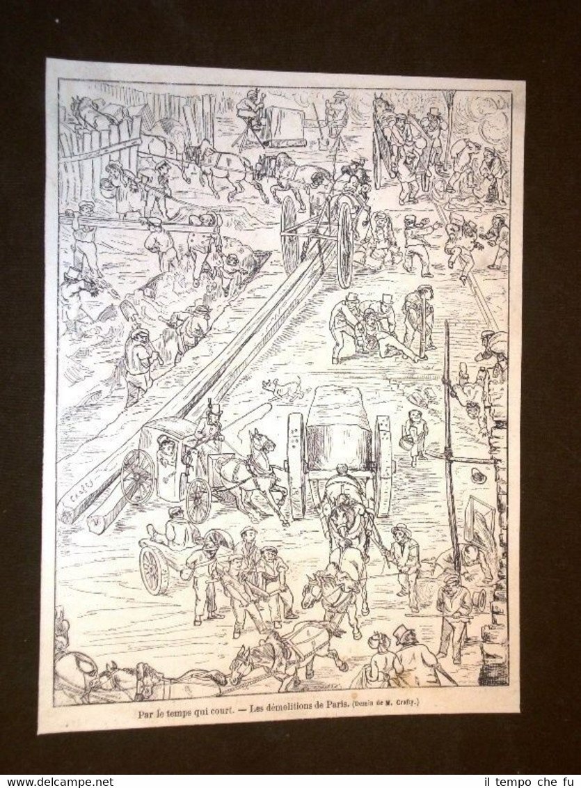 La demolizione di Parigi del 1869 Les démolitions de Paris …