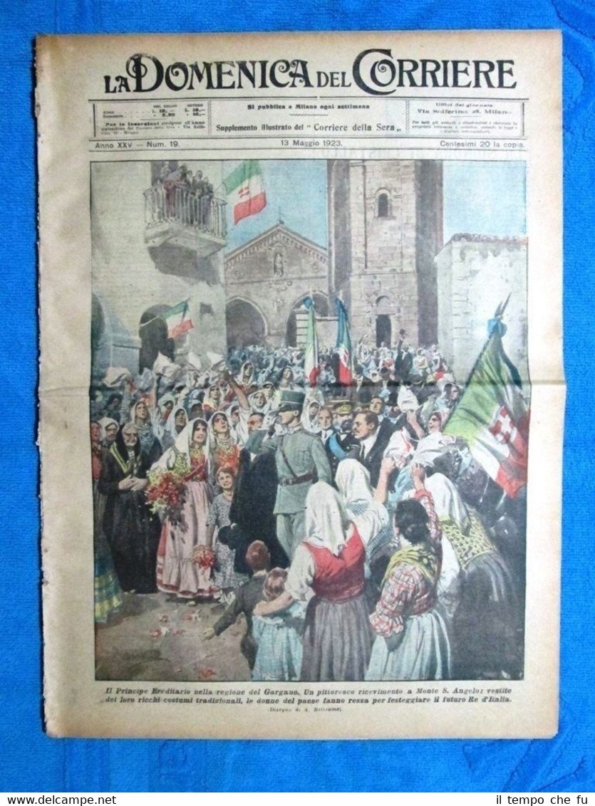 La Domenica del Corriere 13 maggio 1923 Umberto II - …