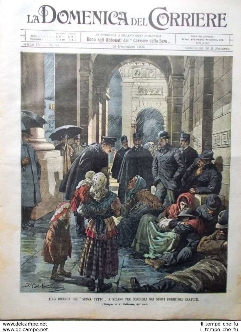 La Domenica del Corriere 14 Dicembre 1902 Aquila Mafalda Roma …