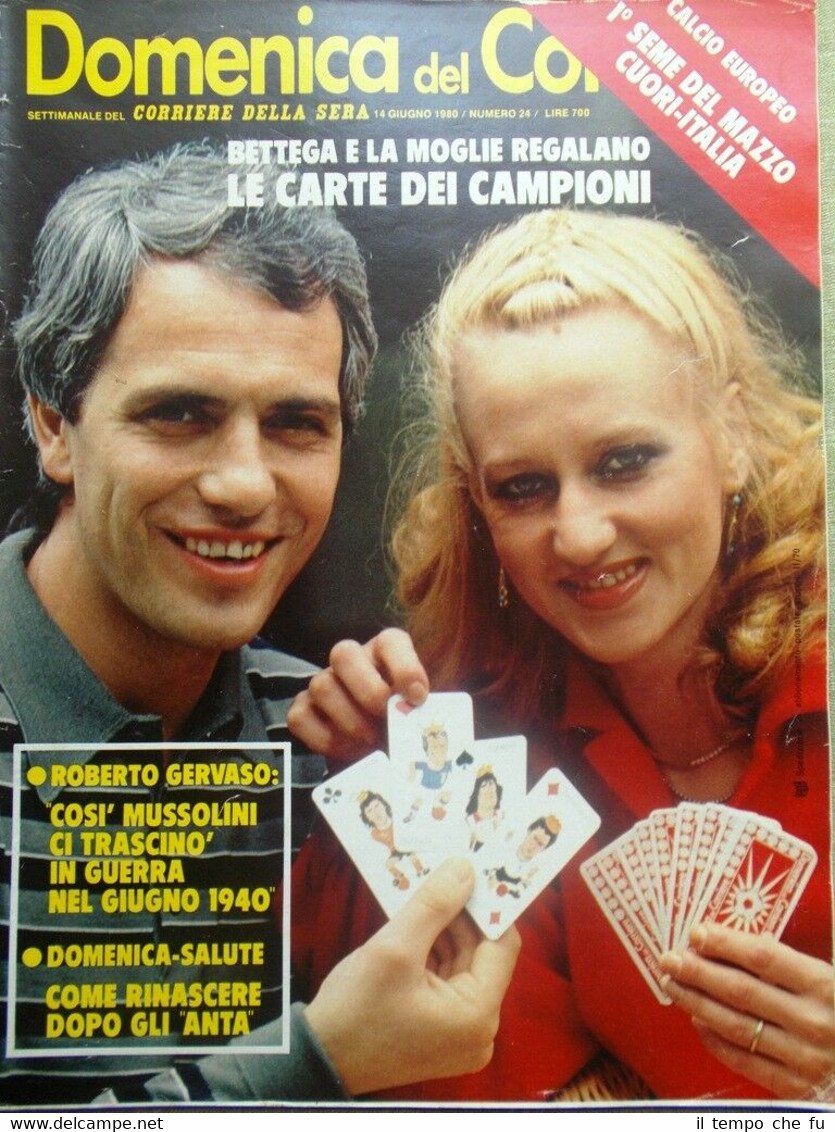 La Domenica del Corriere 14 Giugno 1980 Bettega Bosè Izzo …