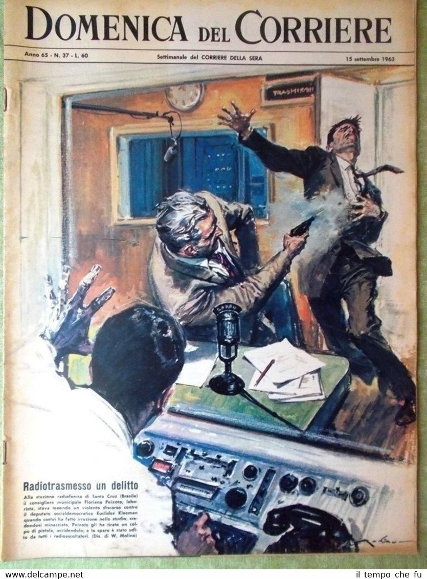 La Domenica del Corriere 15 Settembre 1963 Alessandra Jugoslavia Grace …
