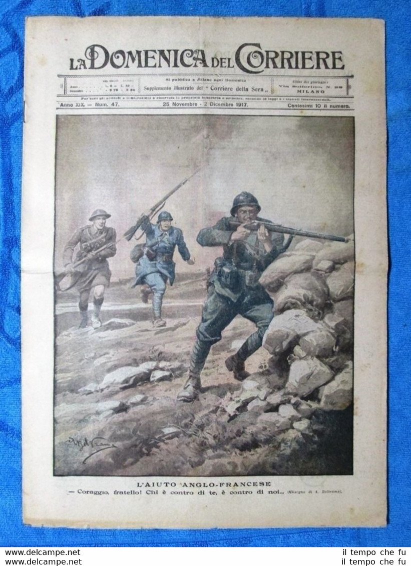 La Domenica del Corriere 2 dicembre 1917 WW1 Intesa - …