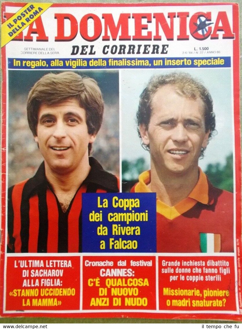 La Domenica del Corriere 2 Giugno 1984 Coppa Campioni Lady …