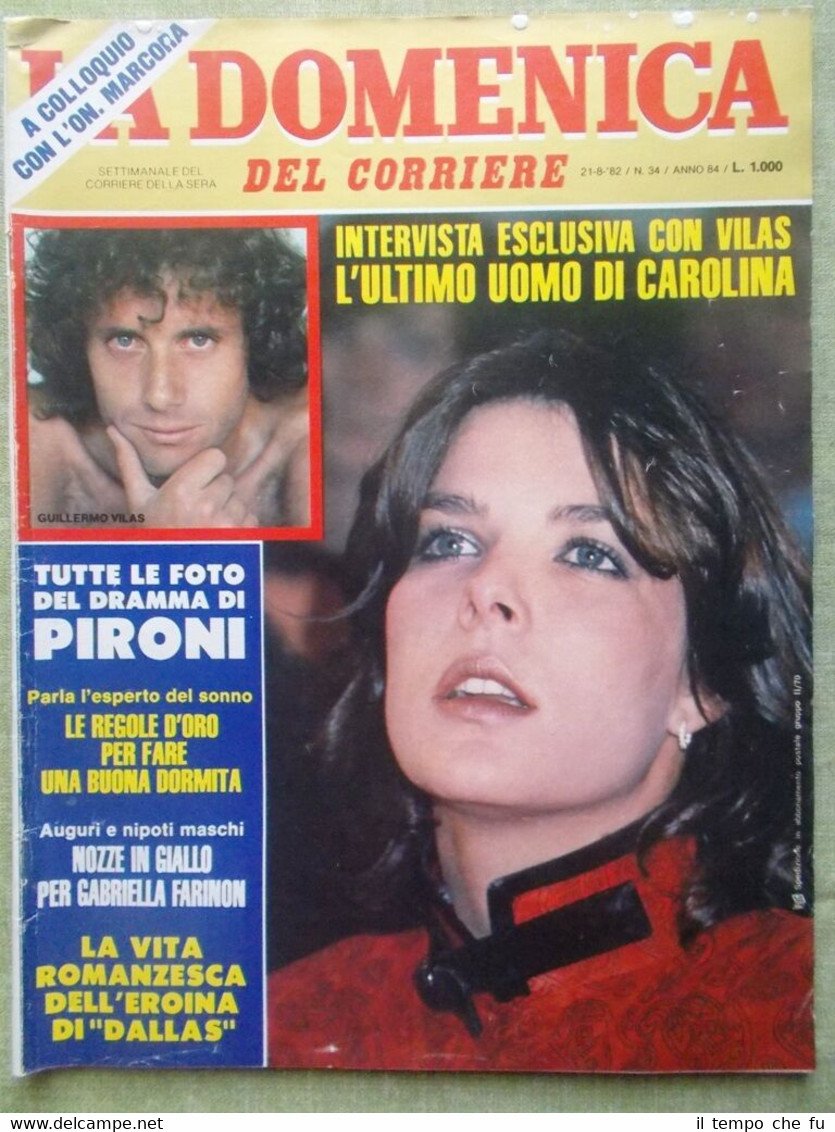 La Domenica del Corriere 21 Agosto 1982 Mennea Pironi William …