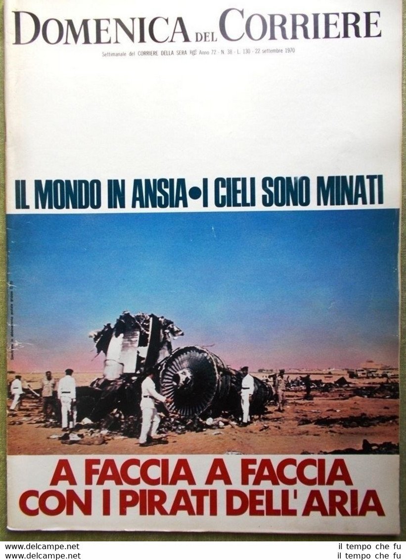 La Domenica del Corriere 22 Settembre 1970 Du Prè Bee …