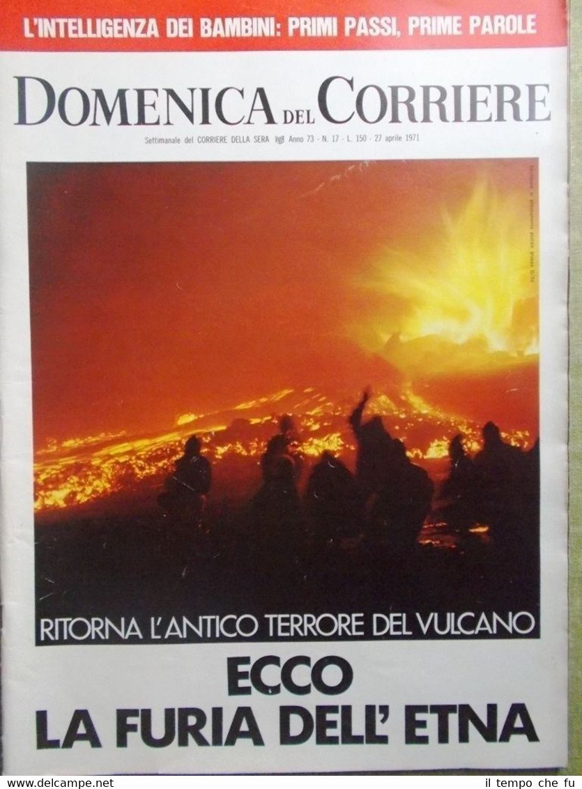 La Domenica del Corriere 27 Aprile 1971 Igor Stravinski Minoprio …