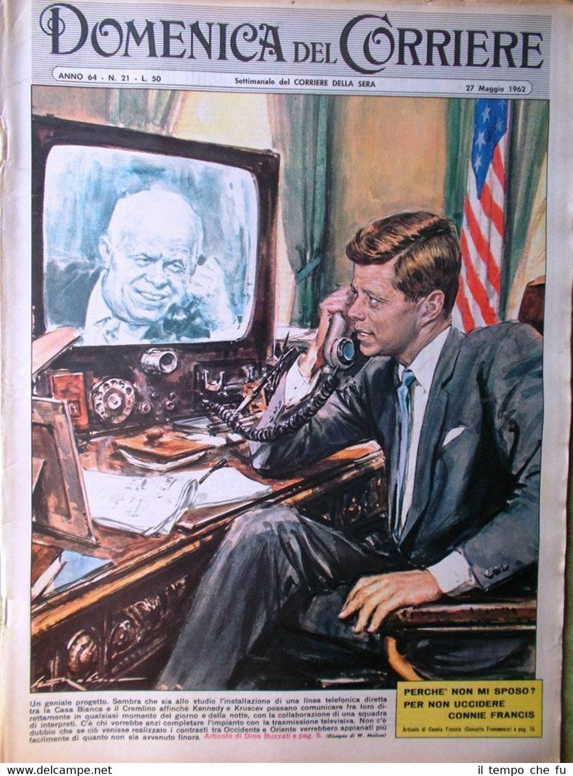 La Domenica del Corriere 27 Maggio 1962 Franco Sahara Orfei …