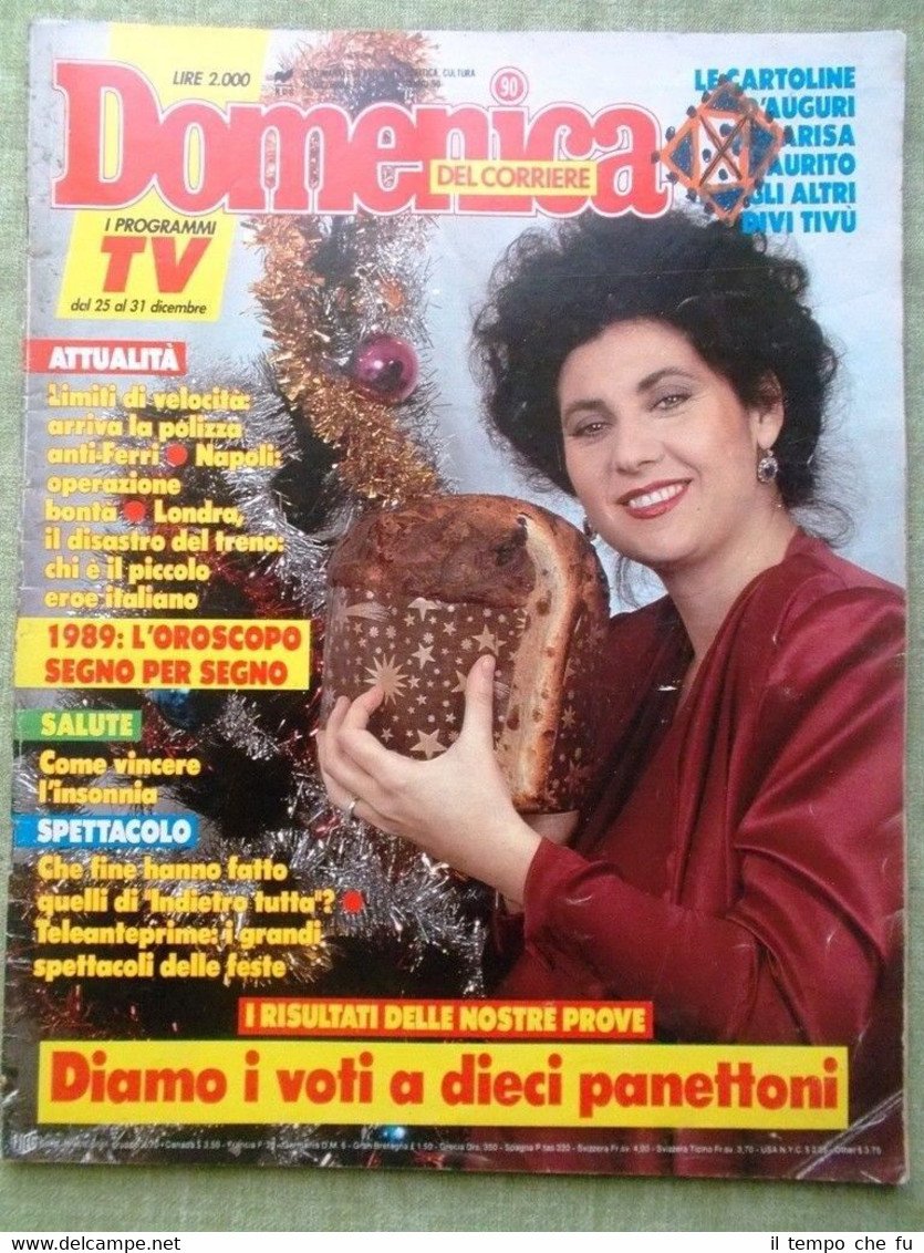La Domenica del Corriere 29 Dicembre 1988 Indietro Tutta Madre …
