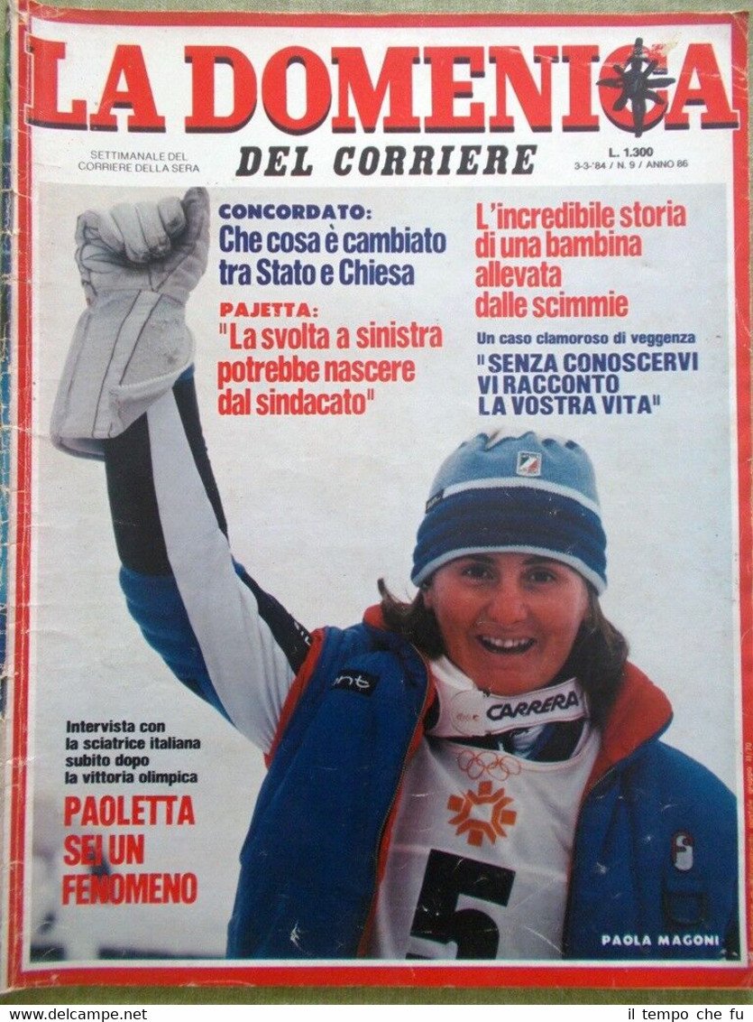 La Domenica del Corriere 3 Marzo 1984 Revisione dei Patti …