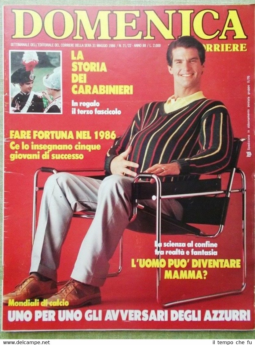 La Domenica del Corriere 31 Maggio 1986 Chernobil Mondiali Calcio …