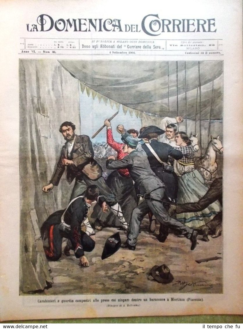 La Domenica del Corriere 4 Settembre 1904 Guerra russo-giapponese Mole …