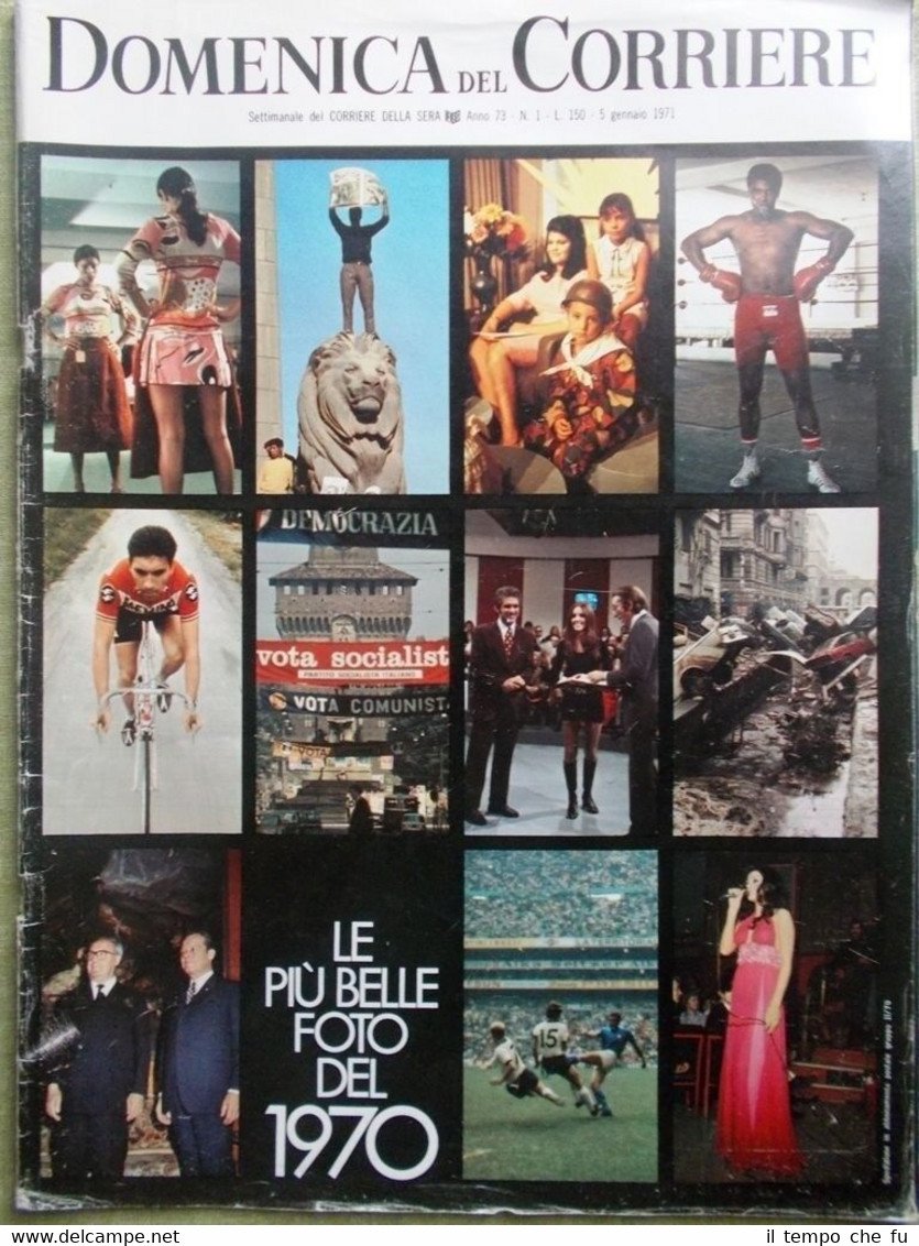 La Domenica del Corriere 5 Gennaio 1971 Guerra Pace Polonia …