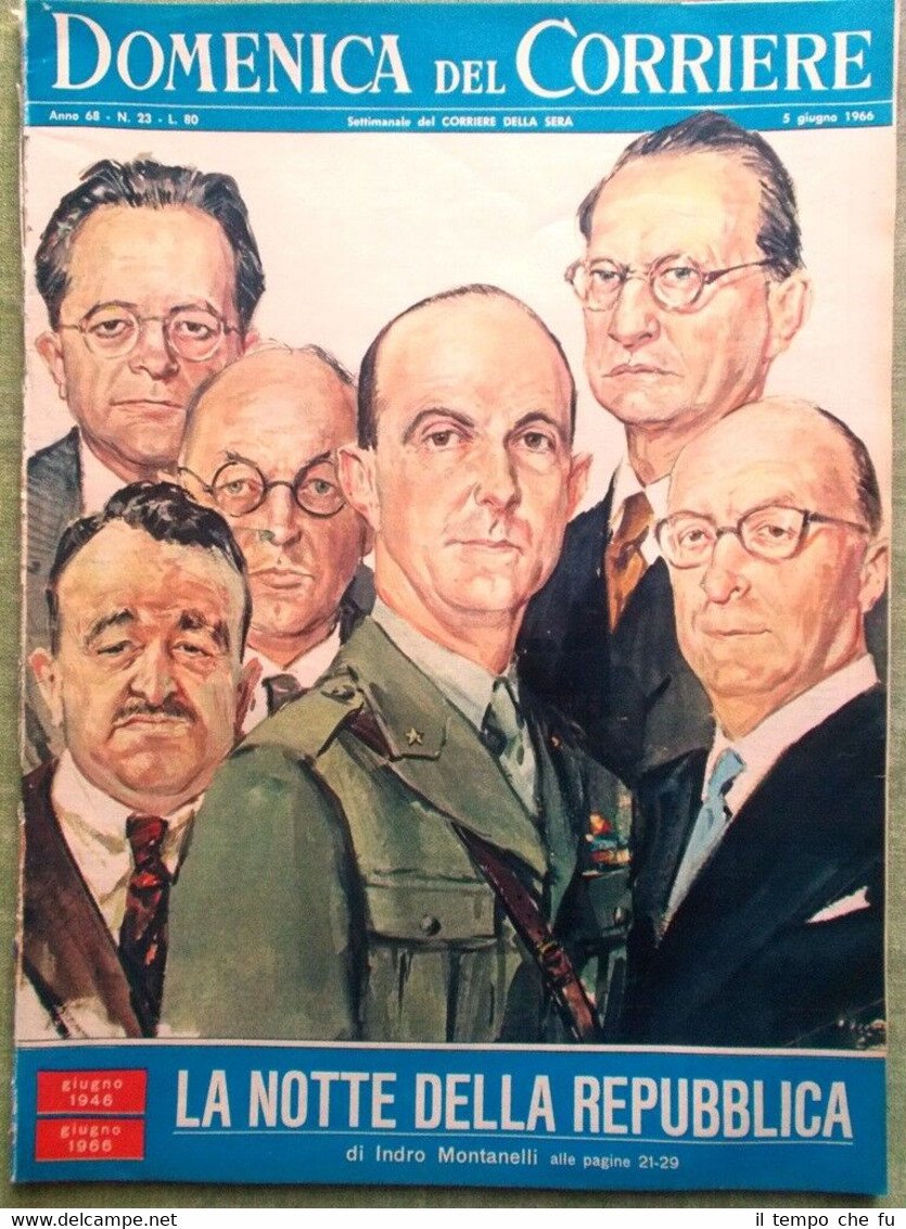 La Domenica del Corriere 5 Giugno 1966 Moby Dick Robot …