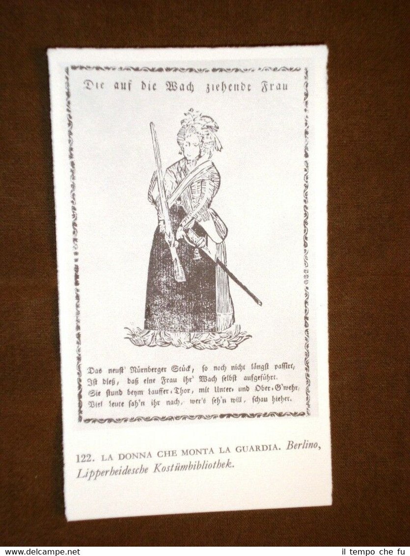 La donna che monta la guardia Berlino Stampa popolare Germania | Immagine principale