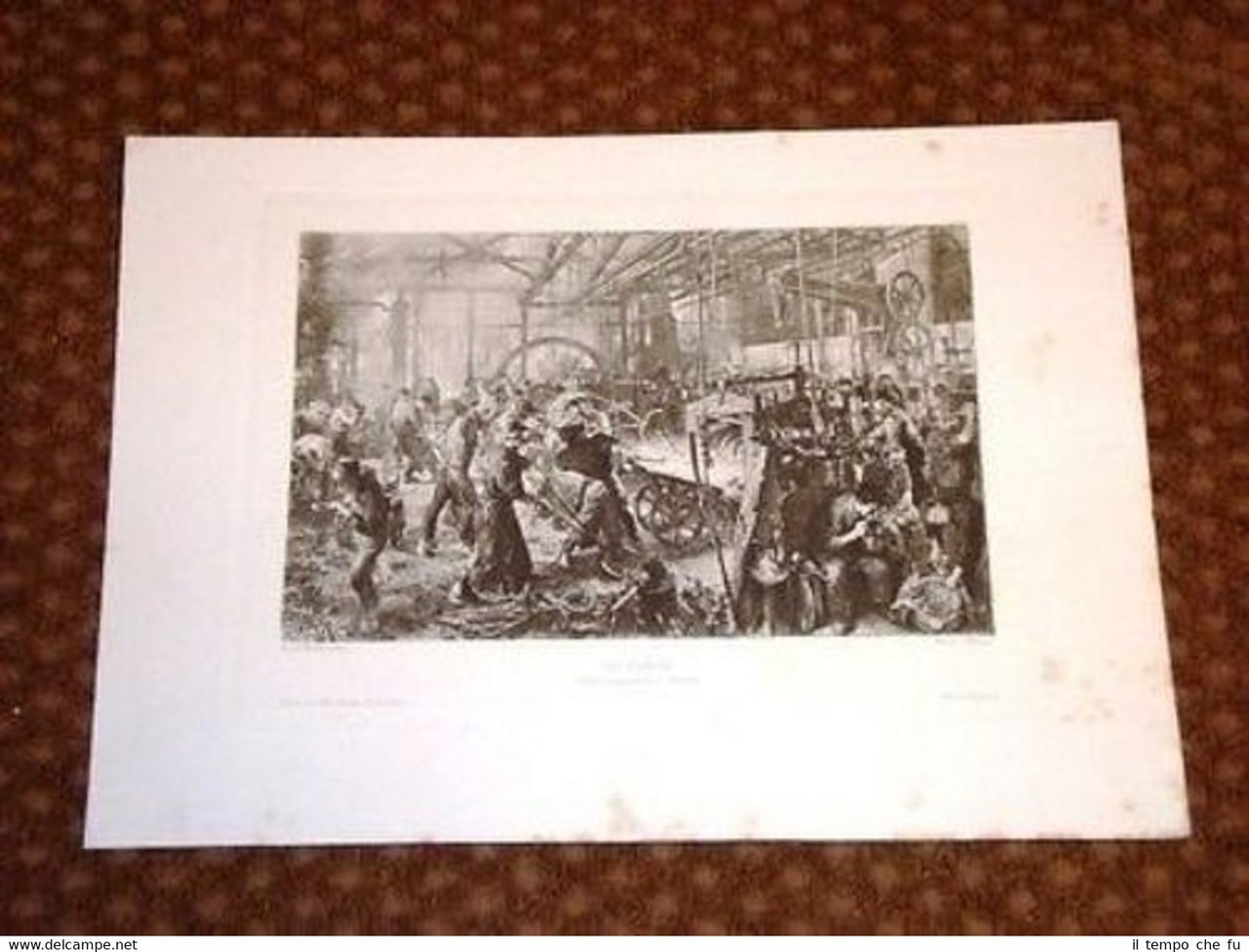 La Forge La Fucina L'Officina - A. von Menzel