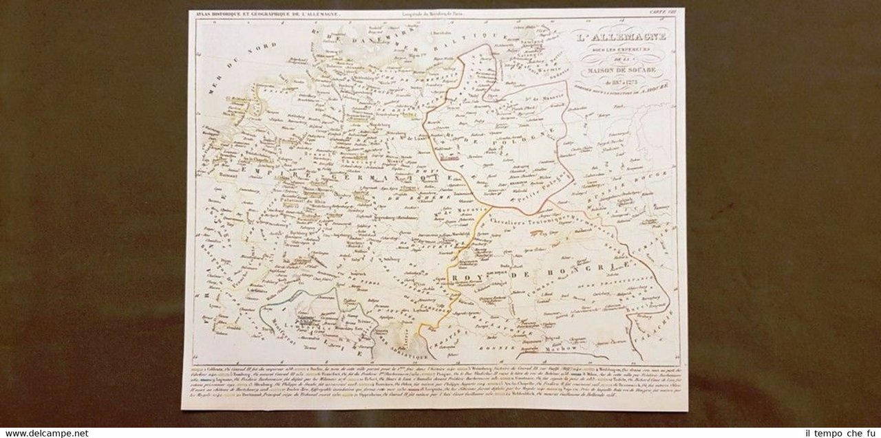 La Germania sotto Imperatori di Svezia 1137 - 1273 Carta … | Immagine principale