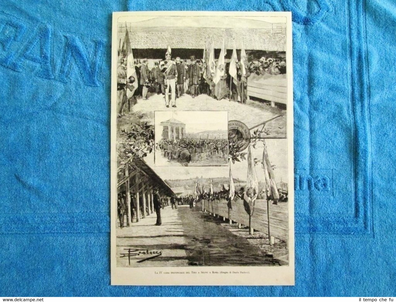 La IV gara provinciale del Tiro a Segno a Roma …