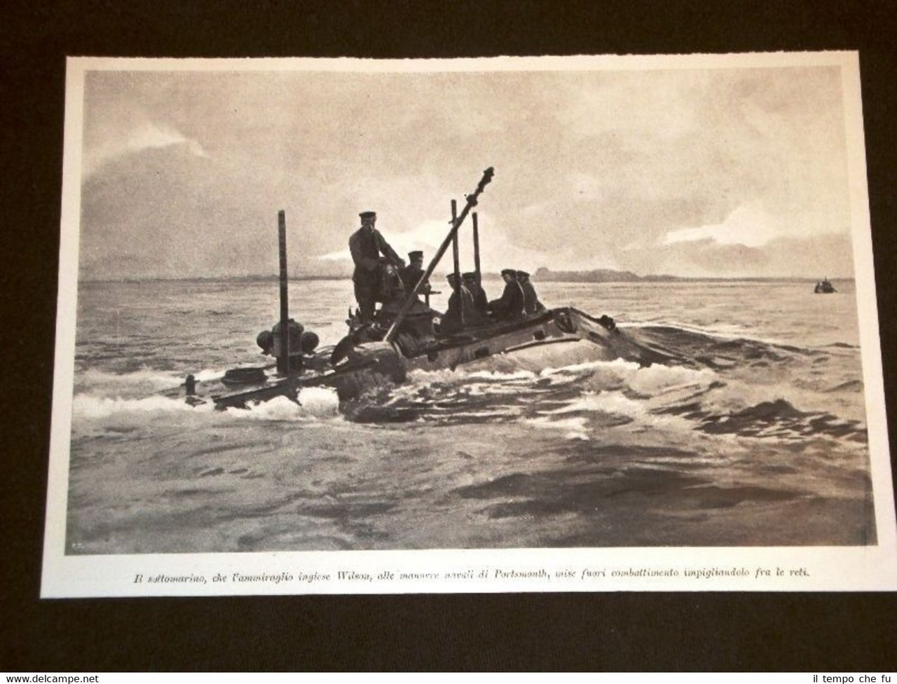 La Marina nel 1904 Sottomarino che l'Ammiraglio Wilson bloccò a …