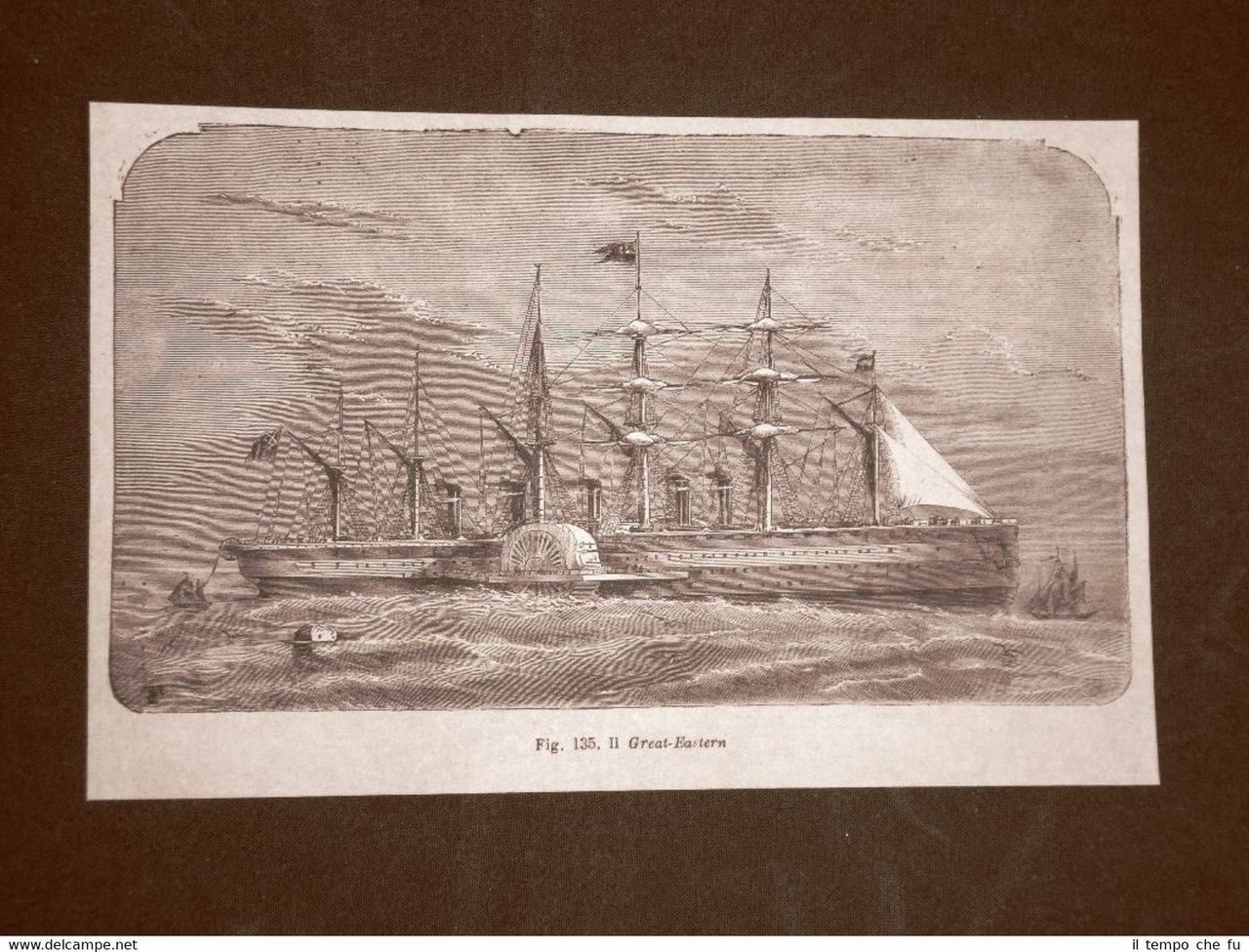 La Marina nella storia Il piroscafo Great Eastern nel 1875