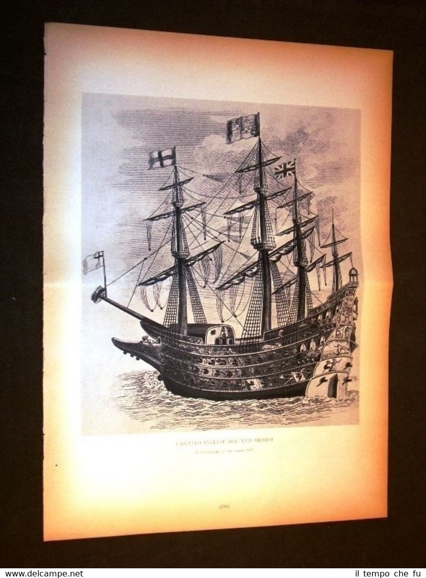 La Marina nella Storia Vascello Inglese del XVII secolo e …