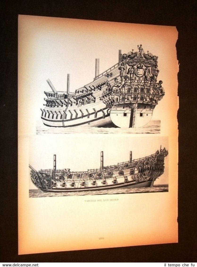 La Marina nella Storia Vascello o Vascelli del XVII secolo …