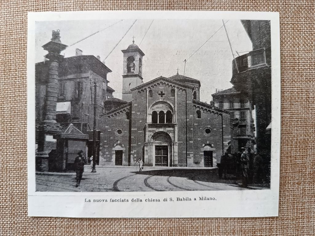 La nuova facciata della chiesa di San Babila a Milano … | Immagine principale