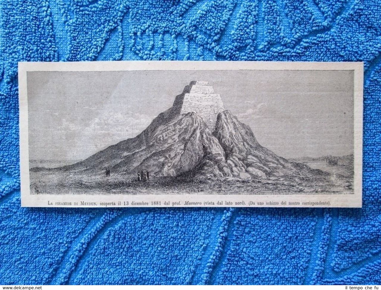 La Piramide di Meydun, scoperta il 13 dicembre 1881 dal …