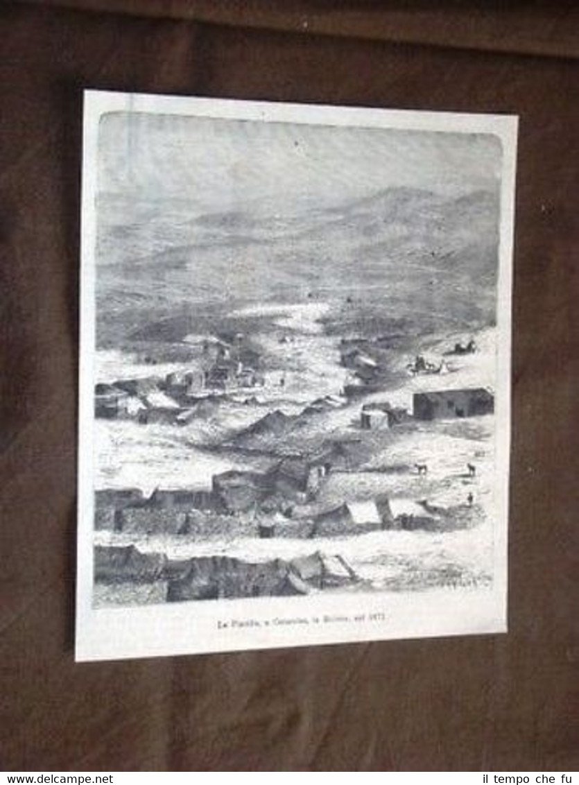 La Placilla a Caracoles nel 1871 Bolivia