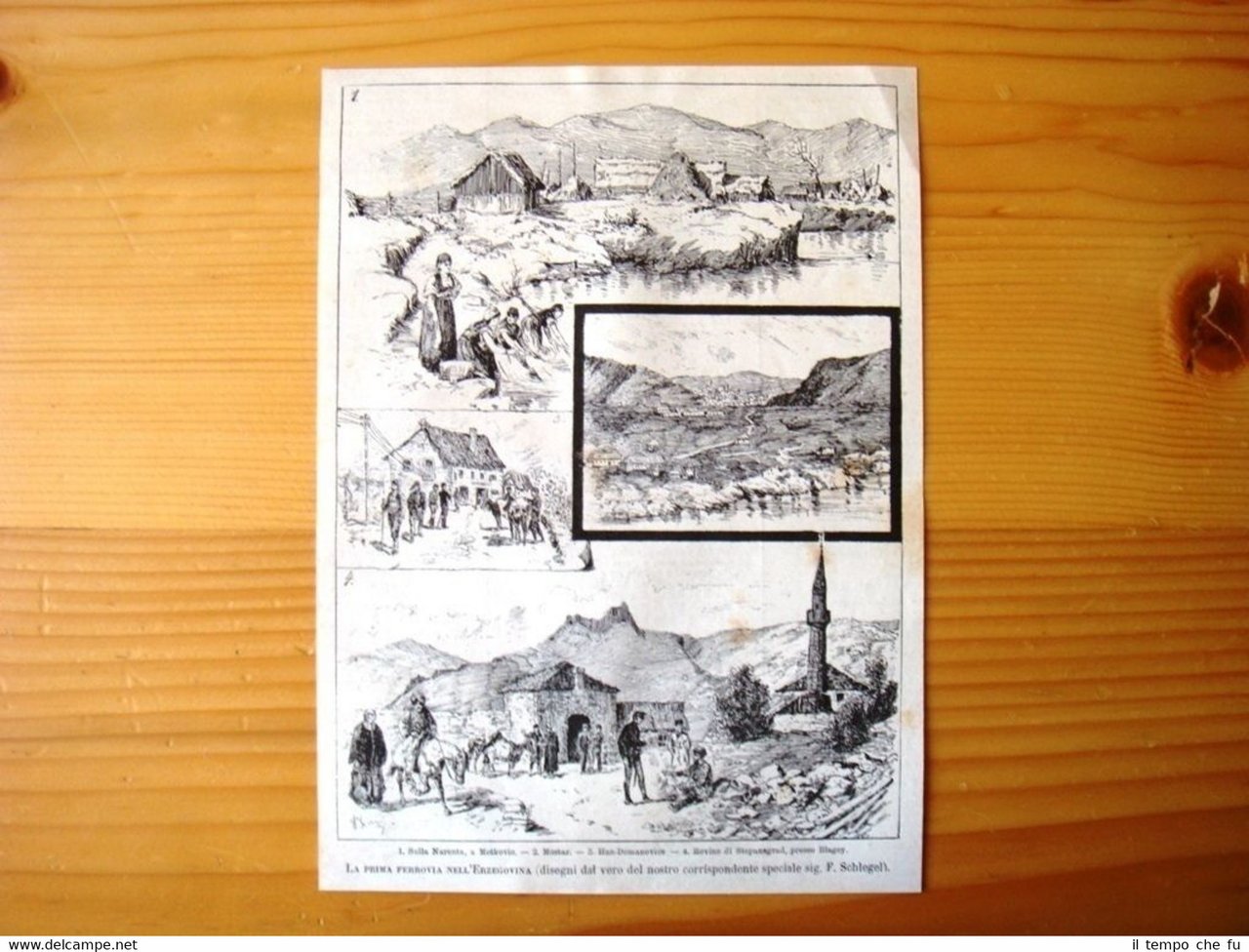 La prima ferrovia nell'Erzegovina: Metkovic - Mostar - Han-Domanovics - …