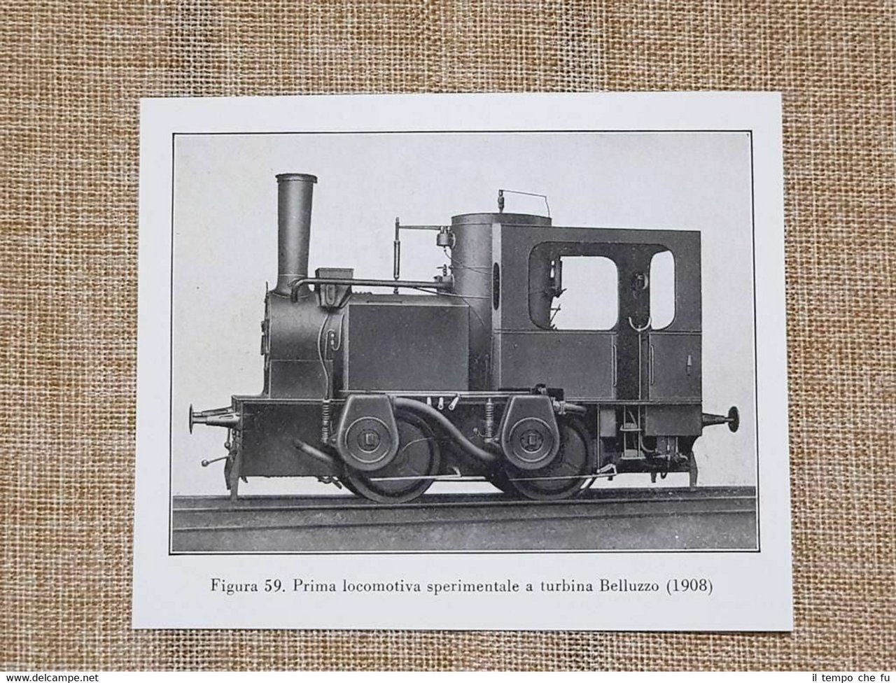 La prima locomotiva sperimentale a turbina Belluzzo (1908) Treni e …