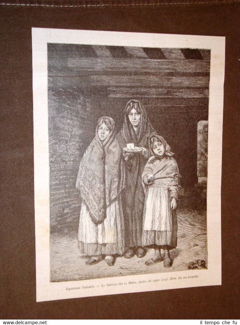 La questua per la Messa Quadro di Luigi Mion del …