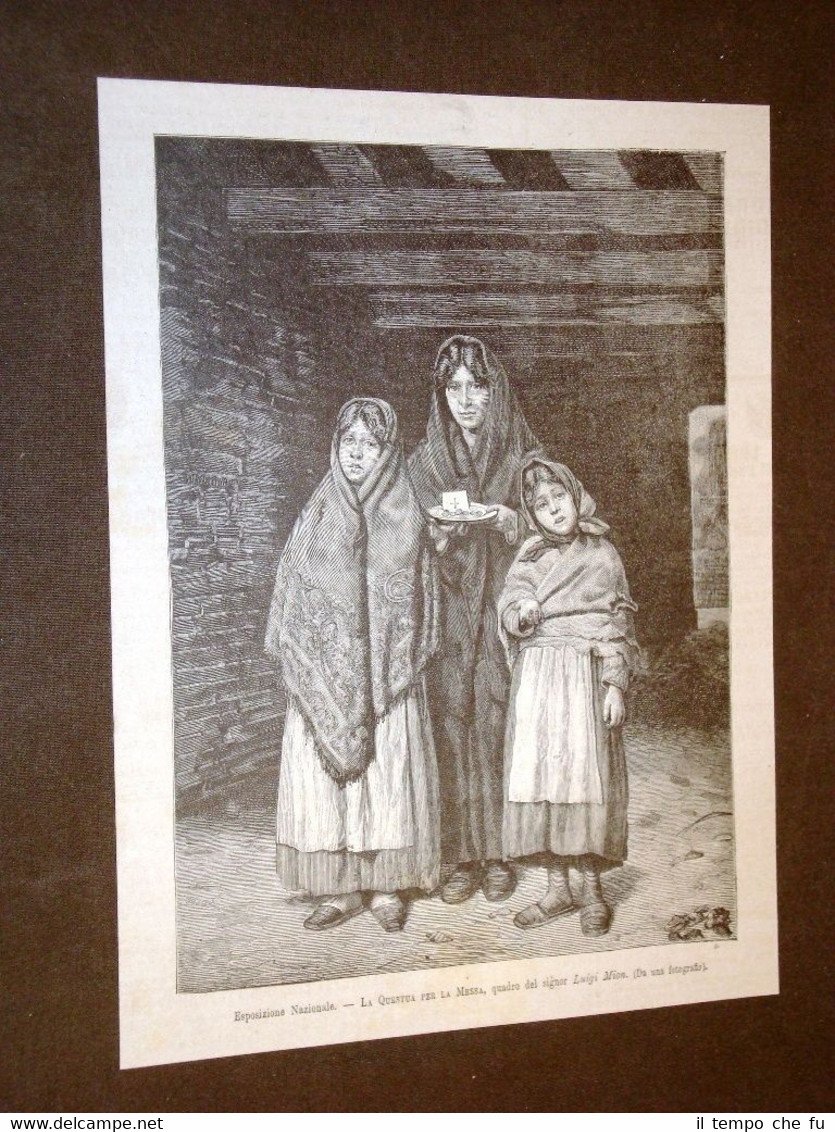 La Questua per la messa Quadro di Luigi Mion nel … | Immagine principale