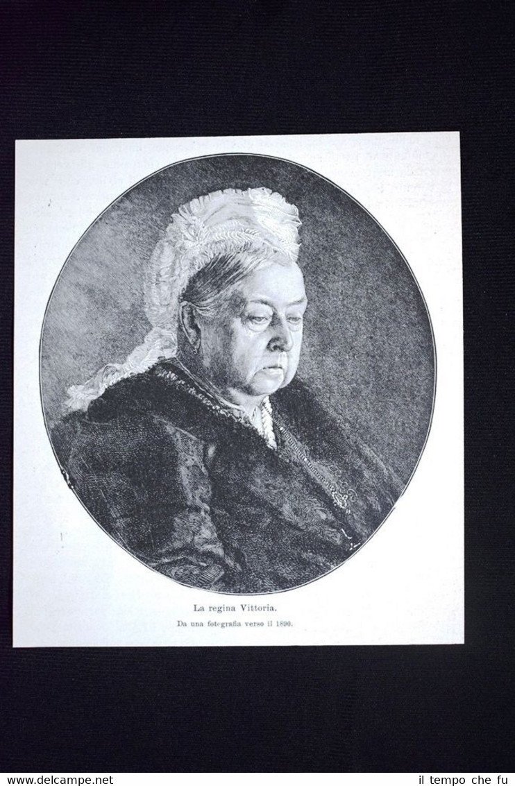 La regina Vittoria d'Inghilterra + Il deputato irlandese Parnell