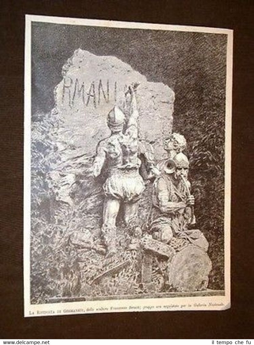 La rivincita di Germanico Scultura di Francesco Jerace | Immagine principale