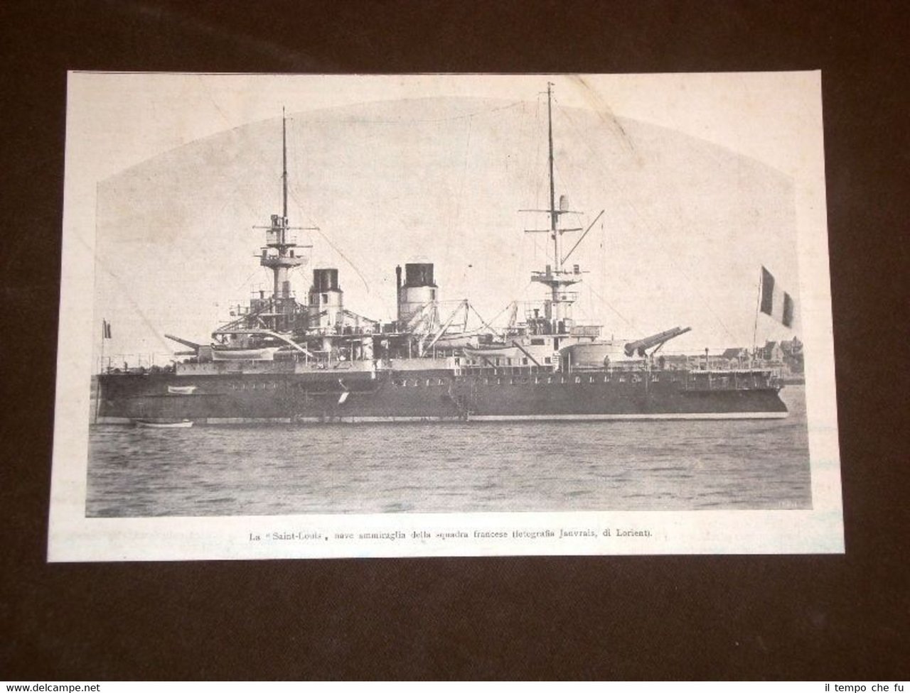 La Saint Louis Nave ammiraglia della Marina di Francia